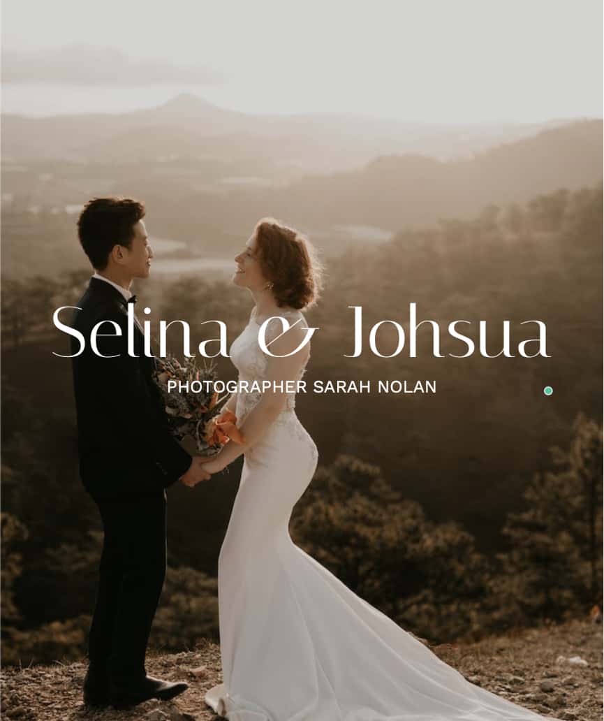 Template for a Wedding Photographer